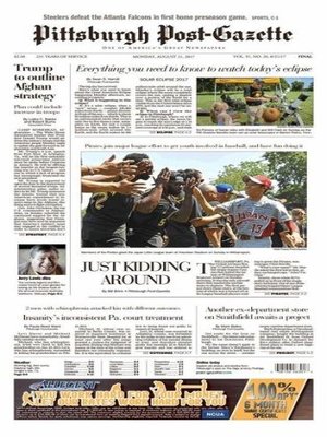 cover image of Pittsburgh Post-Gazette
